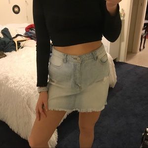 Denim Skirt